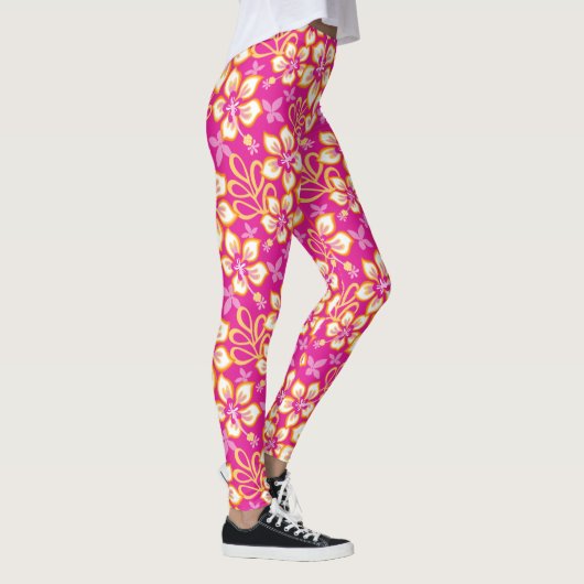 Leggings Surf JUNGLE (COMBO ROSE CHAUDE) (Droite)