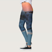Leggings SURF rouge (Gauche)