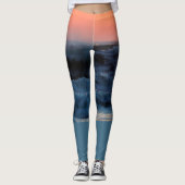 Leggings SURF rouge (Devant)