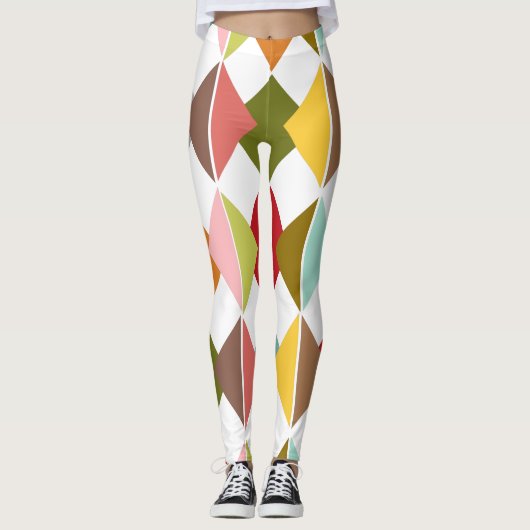 Leggings Surface composée en diamant (Devant)