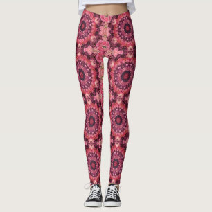 Leggings Surface inclinée rose