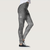 Leggings Surface lunaire pleine lune (Droite)