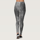 Leggings Surface lunaire pleine lune (Dos)