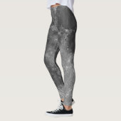 Leggings Surface lunaire pleine lune (Gauche)