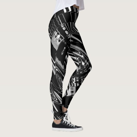 LEGGINGS SURFER ARGENTÉ (Droite)