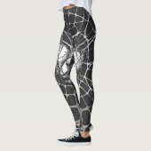 Leggings Surreal Abstract Portrait (Gauche)