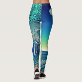 Leggings Surreal Surf Seascape (Dos)