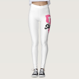 Leggings Survivant Pink Ribbon Sensibilisation au cancer du