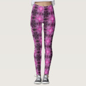 Leggings Survivor rose Ruban Cancer du sein Yoga Courir (Devant)