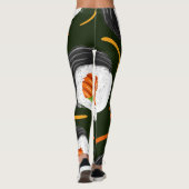 Leggings Sushi Roll Athletic Yoga (Dos)