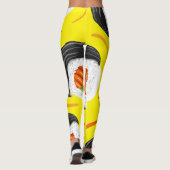 Leggings Sushi Roll Athletic Yoga (Dos)