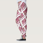 Leggings Swag de pays (rose) (Gauche)