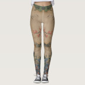 Leggings Swans in Flight (Devant)