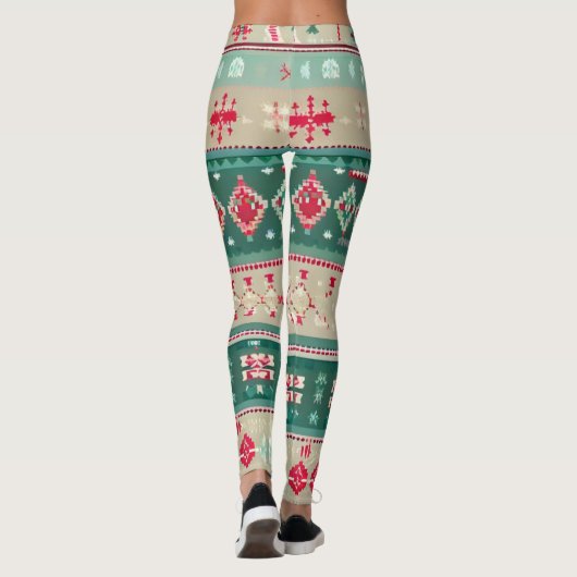 Leggings Sweat moche de Noël 2 (Dos)