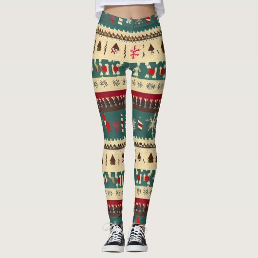 Leggings Sweat moche de Noël 5 (Devant)