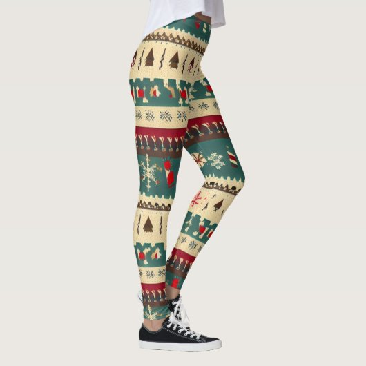 Leggings Sweat moche de Noël 5 (Droite)
