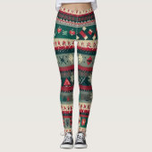 Leggings Sweat moche Noël 4 (Devant)