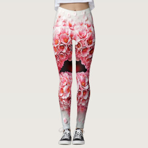Leggings Sweet Bloom Lips Art