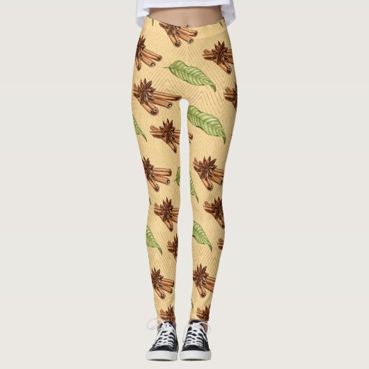 Leggings Sweet Pea Flower (Devant)