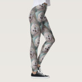 LEGGINGS SWEET WHITE YORKIE (Droite)