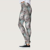 LEGGINGS SWEET WHITE YORKIE (Gauche)