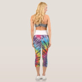 Leggings Swirl Tie Dye Capri (Verso)
