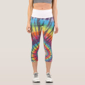 Leggings Swirl Tie Dye Capri (Recto)