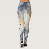 Leggings Symbiotique Sky Dancer : Graceful Swift BIrd (Dos)