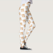 Leggings Symbole astrologique Virgo Gold Zodiac (Droite)