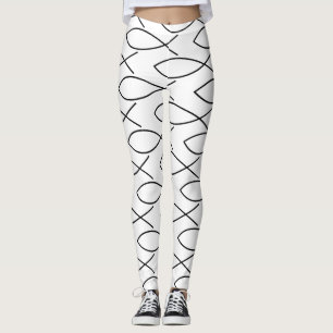 Leggings Symbole chrétien Ichthys Thunder_Cove de poissons