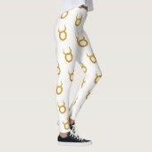Leggings Symbole d'astrologie du zodiaque d'or Taurus (Droite)