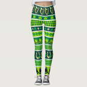 Leggings Symbole de la Saint-Patrick (Devant)