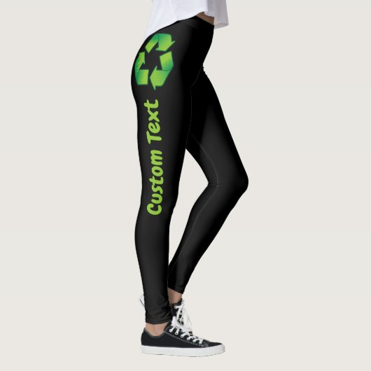 Leggings Symbole de recyclage (Droite)