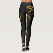Leggings Symbole d'or arcane (Dos)