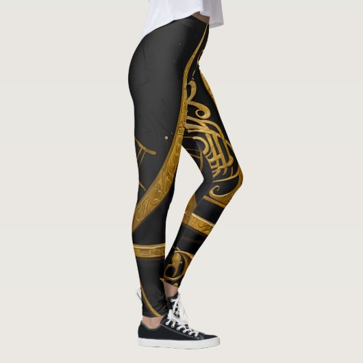 Leggings Symbole d'or arcane (Droite)