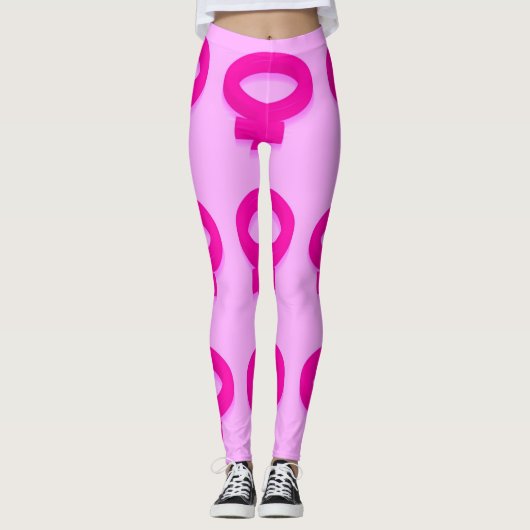 LEGGINGS SYMBOLE FÉMININ (Devant)