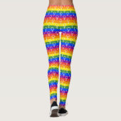 Leggings Symbole féminin Motif arc-en-ciel (Dos)