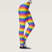 Leggings Symbole féminin Motif arc-en-ciel (Droite)