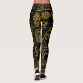 Leggings SYMBOLE HIÉROglyphique égyptien Motif (Dos)