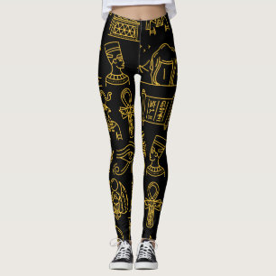 Leggings SYMBOLE HIÉROglyphique égyptien Motif