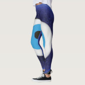 Leggings Symbole mauvais de protection oculaire de Nazar (Gauche)
