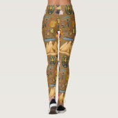 Leggings SYMBOLE motif D'HIÉROglyphE ANCIEN (Dos)
