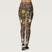 Leggings Symbole Motif égyptien Hiéroglyphique antique (Dos)