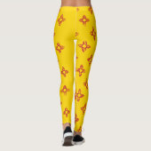 Leggings Symbole Zia Sun du Nouveau-Mexique Indicateur d'Ét (Dos)