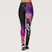 Leggings Symbole zodiaque de la constellation des baies ros (Dos)