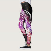 Leggings Symbole zodiaque de la constellation des baies ros (Gauche)
