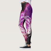 Leggings Symbole zodiaque de la constellation du cancer vio (Gauche)