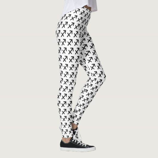 Leggings Symbole zodiaque Sagittarius Standard par K Yoncic (Droite)