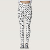 Leggings Symbole zodiaque Sagittarius Standard par K Yoncic (Devant)