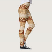 Leggings Symboles ethniques d'Adinkra d'Africain (Droite)
